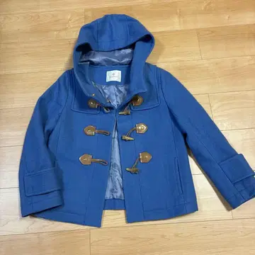 Ruby rivet 더플 코트 파랑