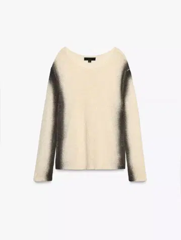 ZARA  프린트 니트 스웨터