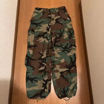 실물 새상품 데드스탁 미군 M-65 필드 카고 팬츠 우드랜드 카모플라쥬