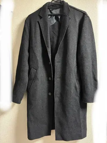 다크 그레이 체스터 코트