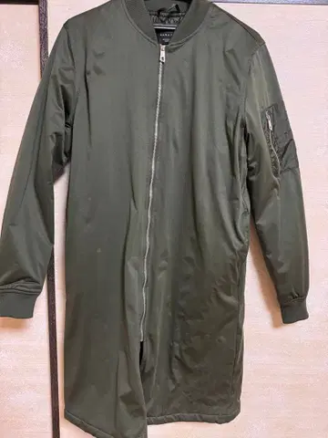 ZARA MAN 올리브 그린 MA-1 자켓 M