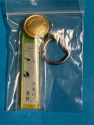 버튼 달린 아크릴 참 사네미