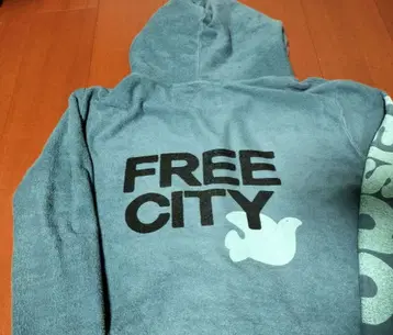 FREE CITY 프리 시티 파일 후드티 1
