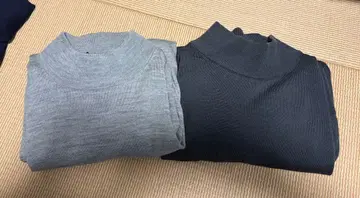 UNIQLO 엑스트라 파인 메리노 모크넥 스웨터 세트 판매