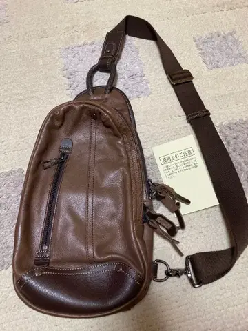 알레그로 allegro 소가죽 바디백 남성용 남자 숄더 신사