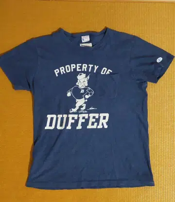 Champion (복각 런택) x DUFFER ST GEORGE 티셔츠