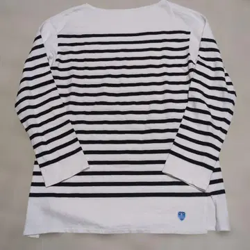 [ ORCIVAL ] 러셀 패널 보더 티셔츠 사이즈 6