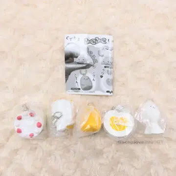 구데타마 후니후니 마스코트 전 5종 풀 컴프