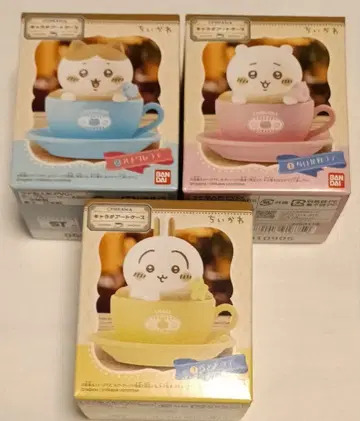 치이카와 캐릭터 아트 케이스 3종 세트 치이카와 하치와레 토끼