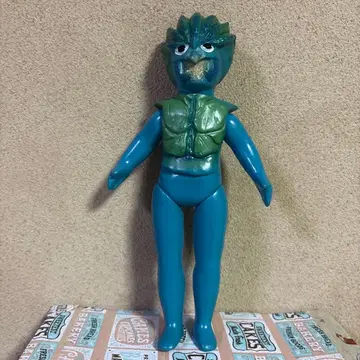 구 반다이 가면라이더 괴인 소프트 비닐 사보테그론 당시 제품