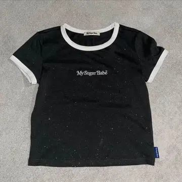 My Sugar Babe 반팔 티셔츠 블랙