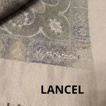 Lancel 페이즐리 무늬 대형 스톨 숄