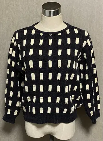 페라가모 Salvatore Ferragamo 코튼 니트 스웨터