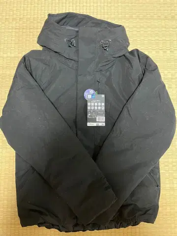 엑스쉘터(R) 단열 알파 방수 방한 자켓 M 워크맨 블랙 새상품