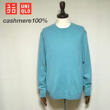 유니클로 2022년 워셔블 캐시미어 크루넥 스웨터 긴팔 XL 사이즈