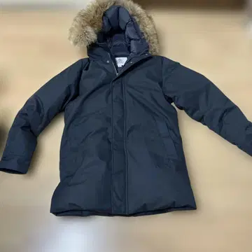 PYRENEX 후드 부착 다운 자켓 XL 사이즈 네이비