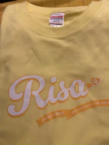 큐티 스트릿 후루사와 리사 후리 t셔츠