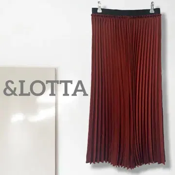 t2 [안드로타] 플리츠 스커트 / 새상품급 일본제 허리밴딩 체형 커버