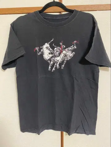 TENDERLOIN [ HELL AWAITS ] 그래픽 T셔츠 M 블랙