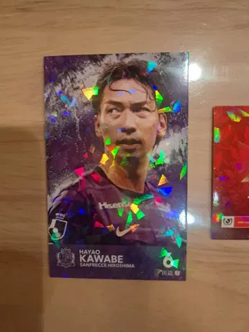 르뱅 결승 히로시마 카와베 선수 키라 홀로그램