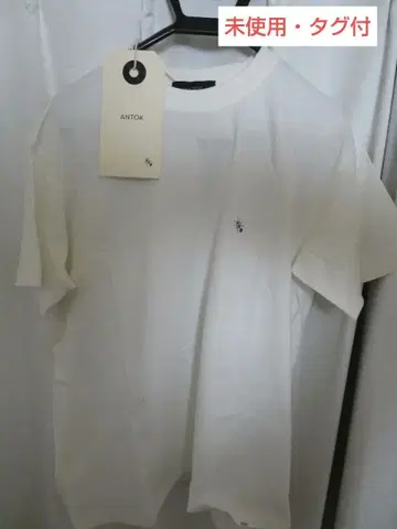 [ 미사용 택 포함 ] ANTOK 화이트 T셔츠 사이즈 2