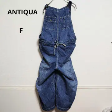 ANTIQUA 안티카 면 100% 데님 살로펫 조정 가능 스트랩