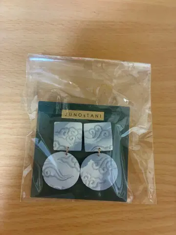 JUNO & TANI 구름 무늬 귀걸이 세트