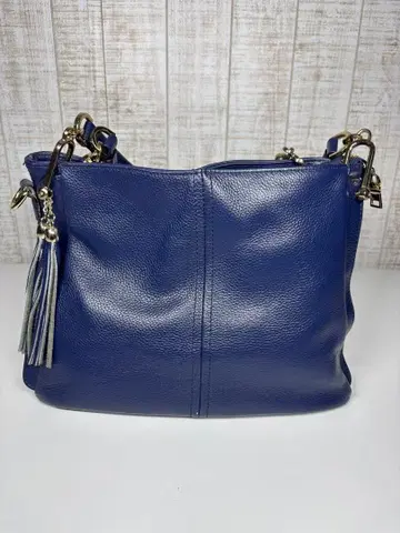 네이비 숄더백 태슬 포함