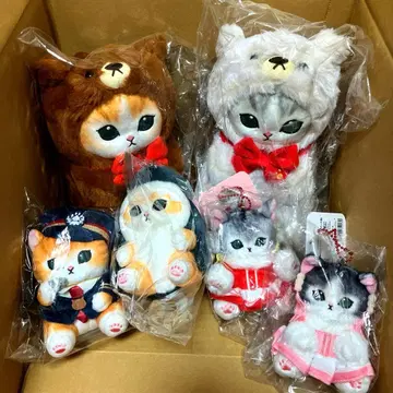 [ 6개 ] mofusand 봉제 인형 세트