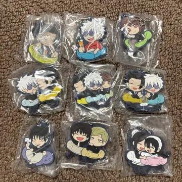 주술회전 반쵸코 컴프 러버 마스코트 회옥옥절