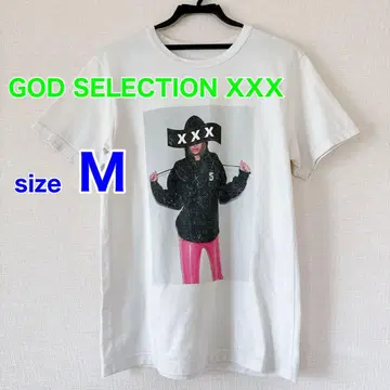 GOD SELECTION XXX 티셔츠 화이트 M 갓셀렉션