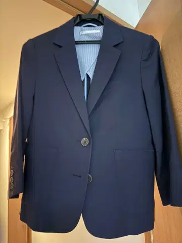 어반 리서치 네이비 테일러드 자켓