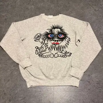 Party Animal 맨투맨 그레이 MADE IN USA