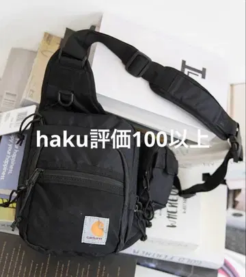 Carhartt 바디백 블랙