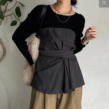 DOUDOU 아지메 턱 뷔스티에