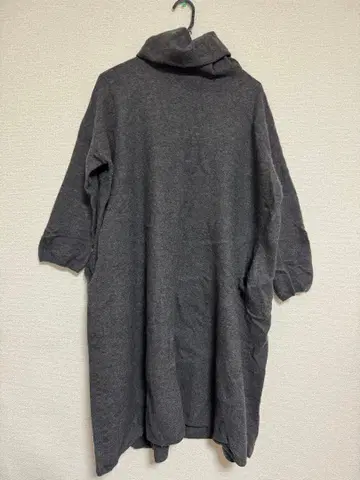 45rpm 하이넥 니트 원피스