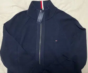 Tommy Hilfiger 지퍼 가디건 L 사이즈