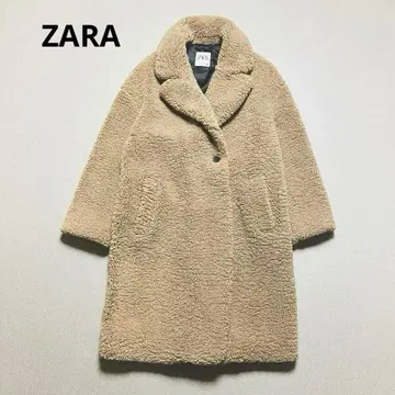 새상품급 ZARA 테디베어 보아 롱 코트