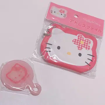 헬로키티 카오하나 주소 파일 미니 거울 세트 1997