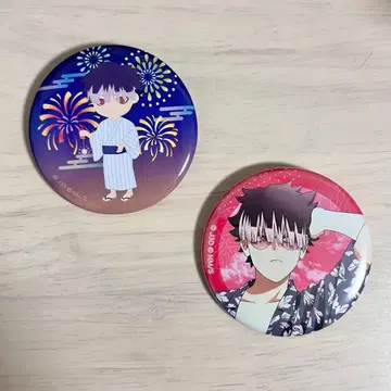 괴수 8호 캐릭터 배지 컬렉션 트레이딩 캔뱃지 유카타 ver. 나루미 겐