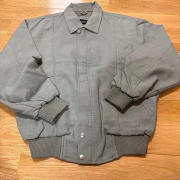 카키 점퍼 블루종 가을/겨울 남성용 시니어