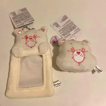 케어 베어스 소품함 교통카드 지갑 키링 세트