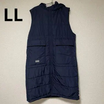 퍼슨즈 후드 부착 다운 베스트