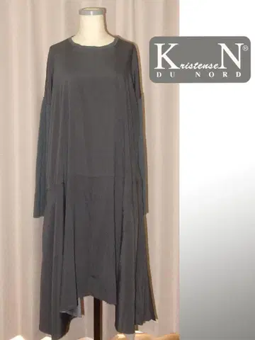 KristenseN DU NORD 실크+캐시미어 원피스 사이즈 2