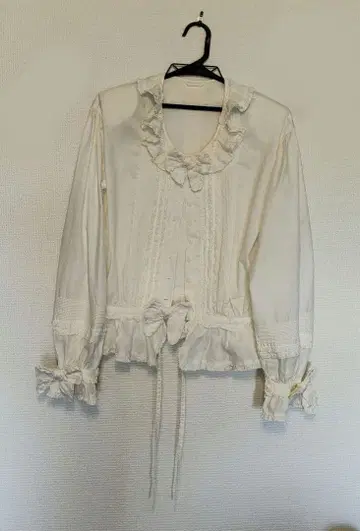 구제 의류 [원더풀 월드] 긴팔 오버 블라우스