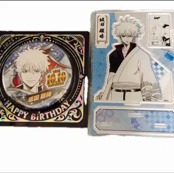 은혼 생일 명장면 디오라마 피규어 생일 캔뱃지 2025 사카타 긴토키