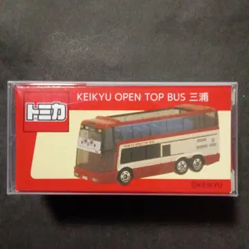 프로텍터 포장! 토미카 케이큐 OPEN TOP BUS 미우라 버스