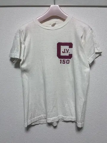 50s 소문자 런택 Champion 티셔츠