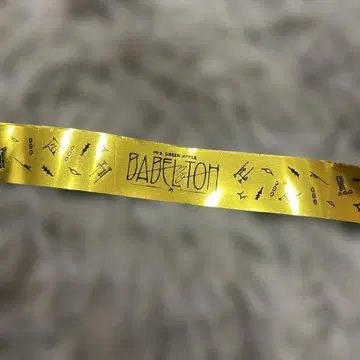 Mrs. GREEN APPLE 바벨탑 은색 테이프 전체 컷 1개