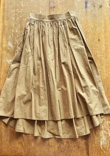 리에스 Liesse 브라운 스커트